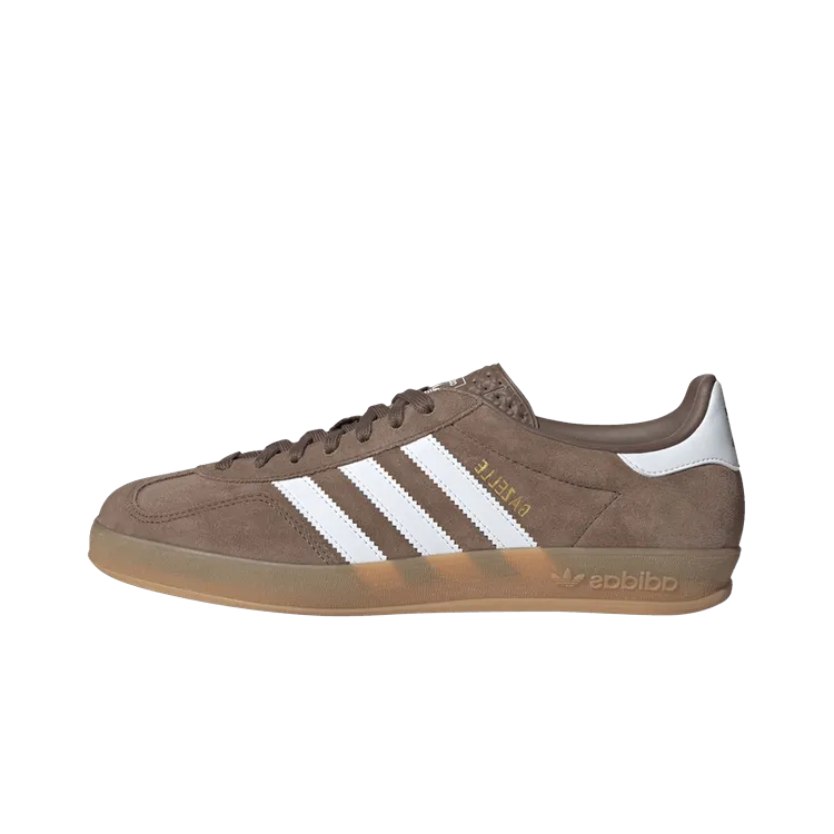 Adidas Gazelle Indoor Earth Strata White Gold Metallic