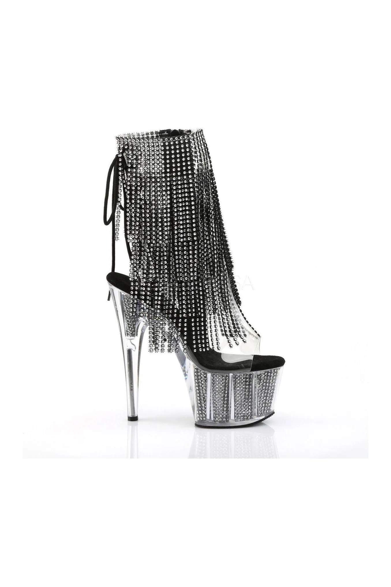 ADORE-1017SRS Platform Boot  | Black Vinyl