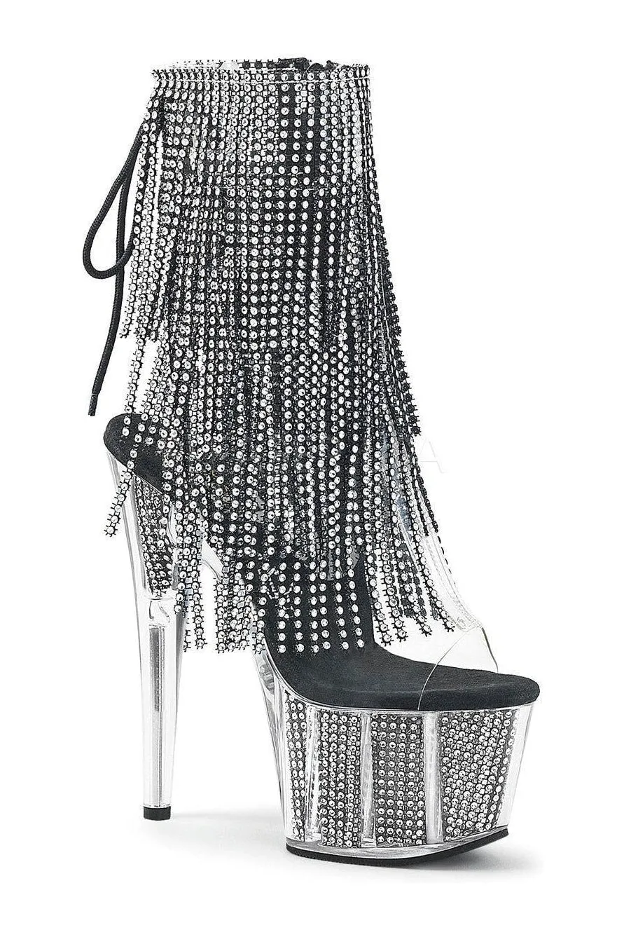 ADORE-1017SRS Platform Boot  | Black Vinyl