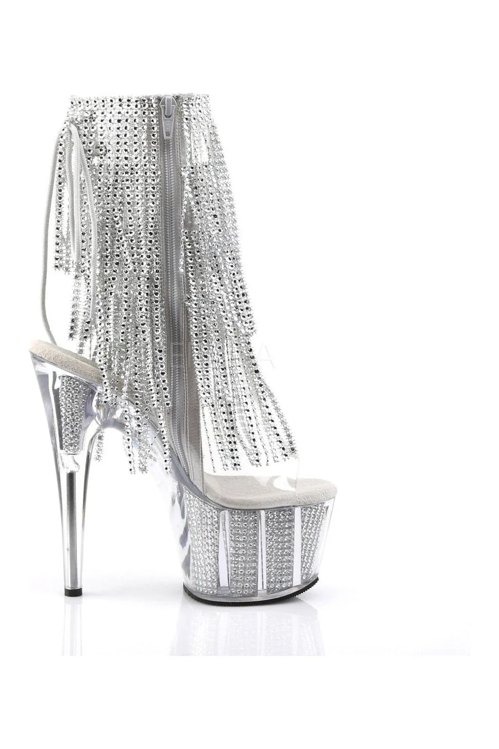 ADORE-1017SRS Platform Boot  | Clear Vinyl