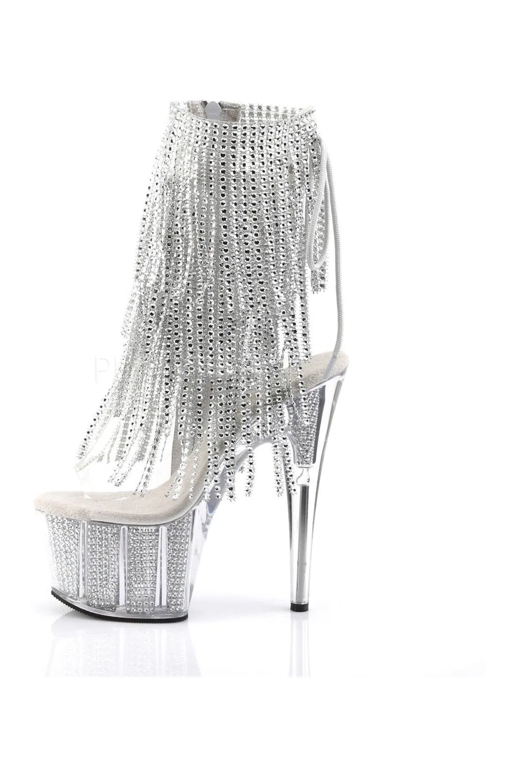 ADORE-1017SRS Platform Boot  | Clear Vinyl