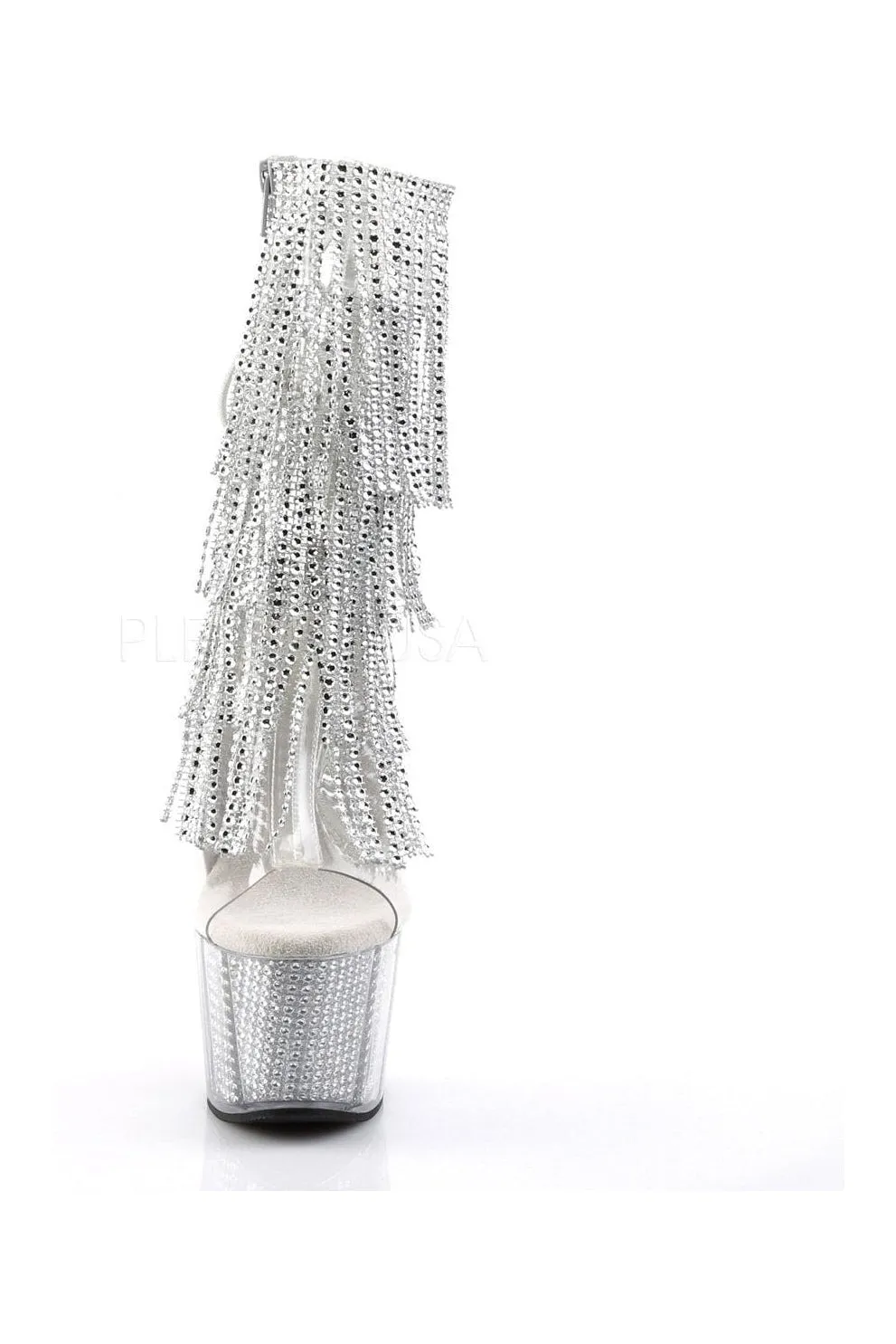 ADORE-1017SRS Platform Boot  | Clear Vinyl