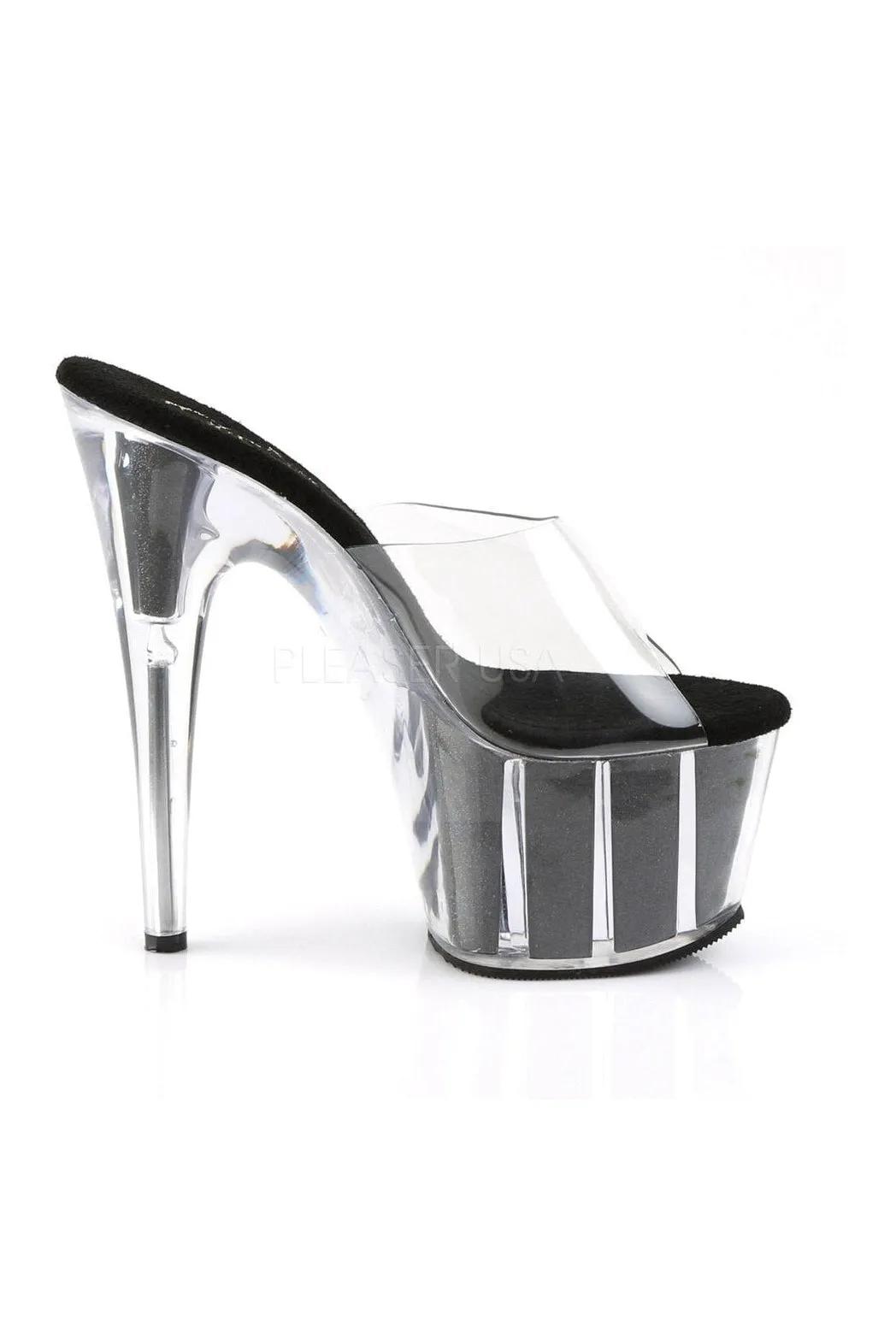 ADORE-701G Platform Slide  | Black Vinyl