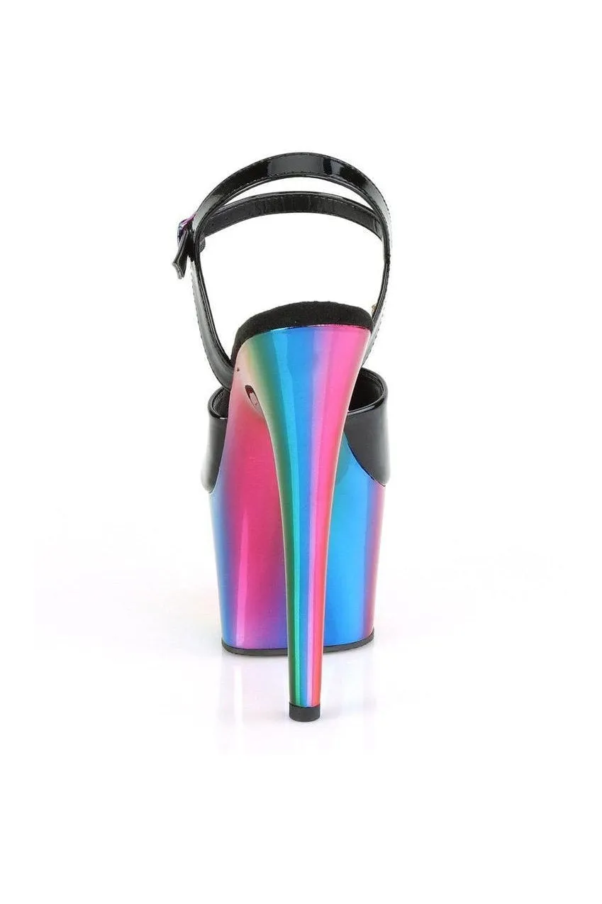 ADORE-709RC Sandal | Black Patent