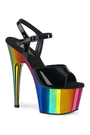 ADORE-709RC Sandal | Black Patent