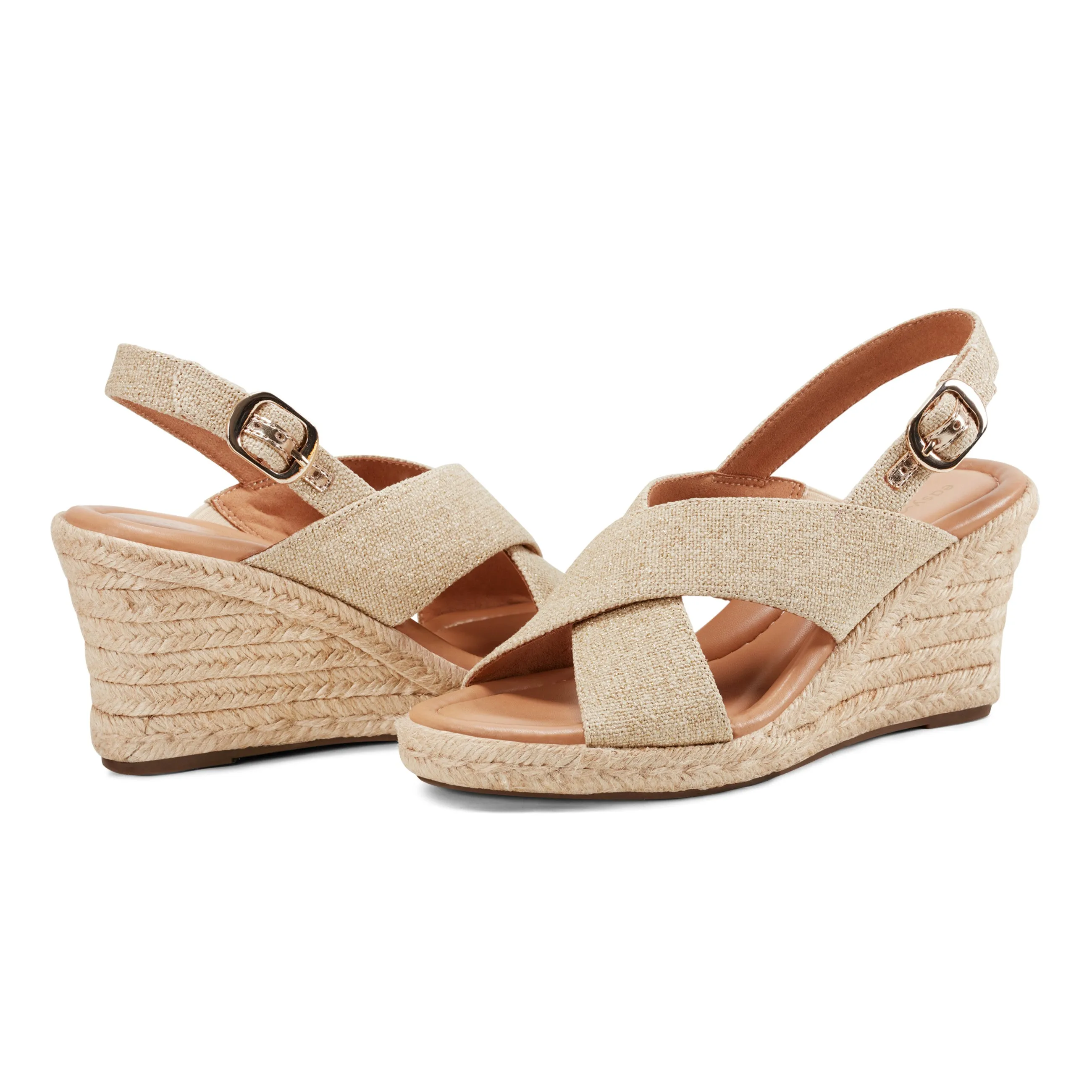 Ariane Slingback Wedge Sandals