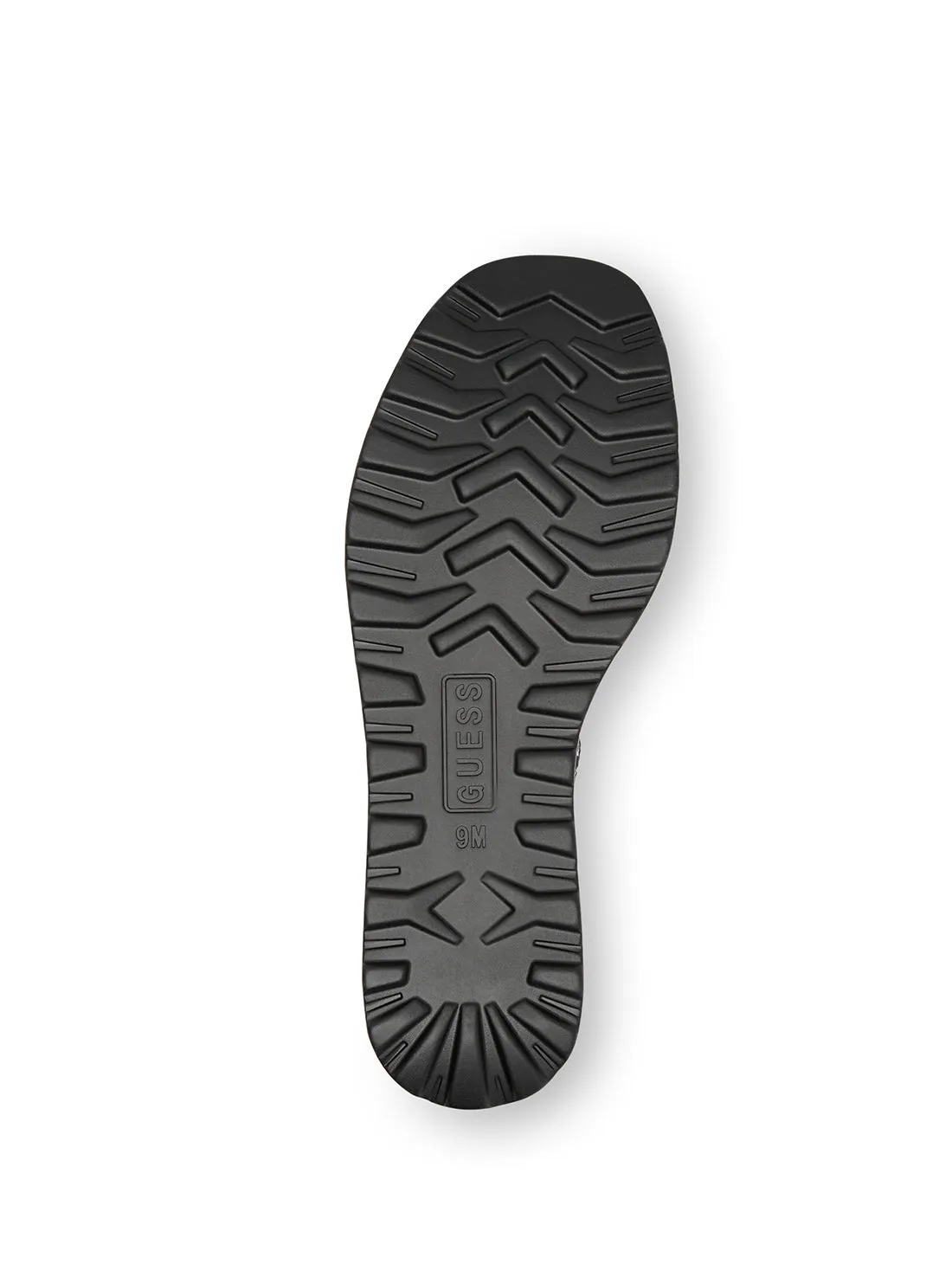 Black Ocilia Logo Wedge Sandal