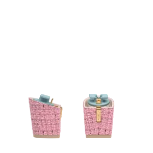 Block Heel Kit 3 Pink Tweed