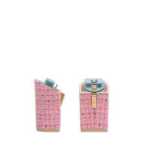 Block Heel Kit 4 Pink Tweed