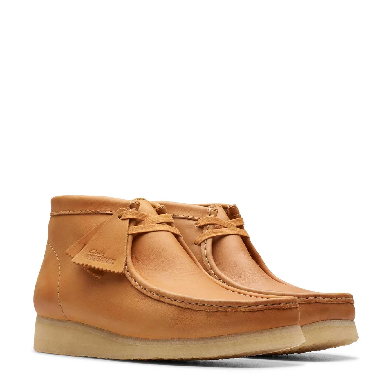 Clarks Originals Wallabee Boot Mid Tan Leather