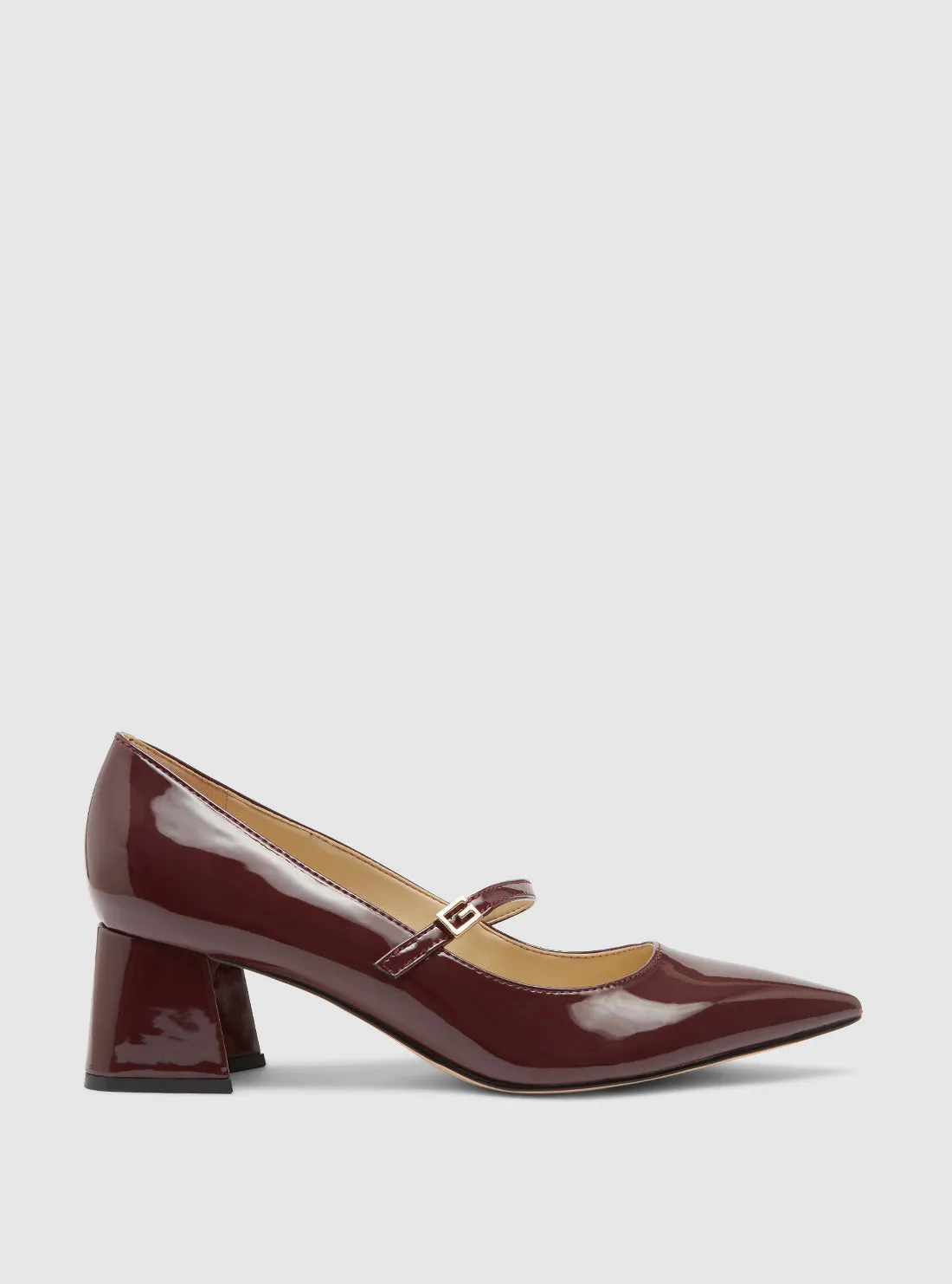 Dark Red Zands Heels
