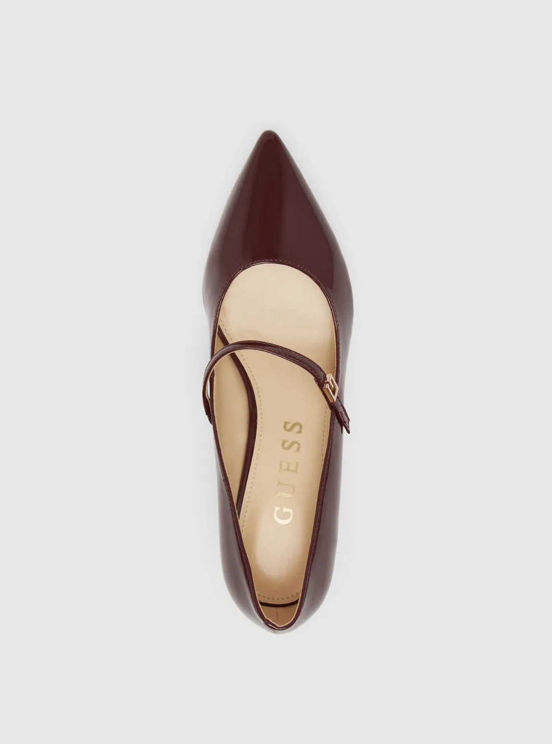 Dark Red Zands Heels