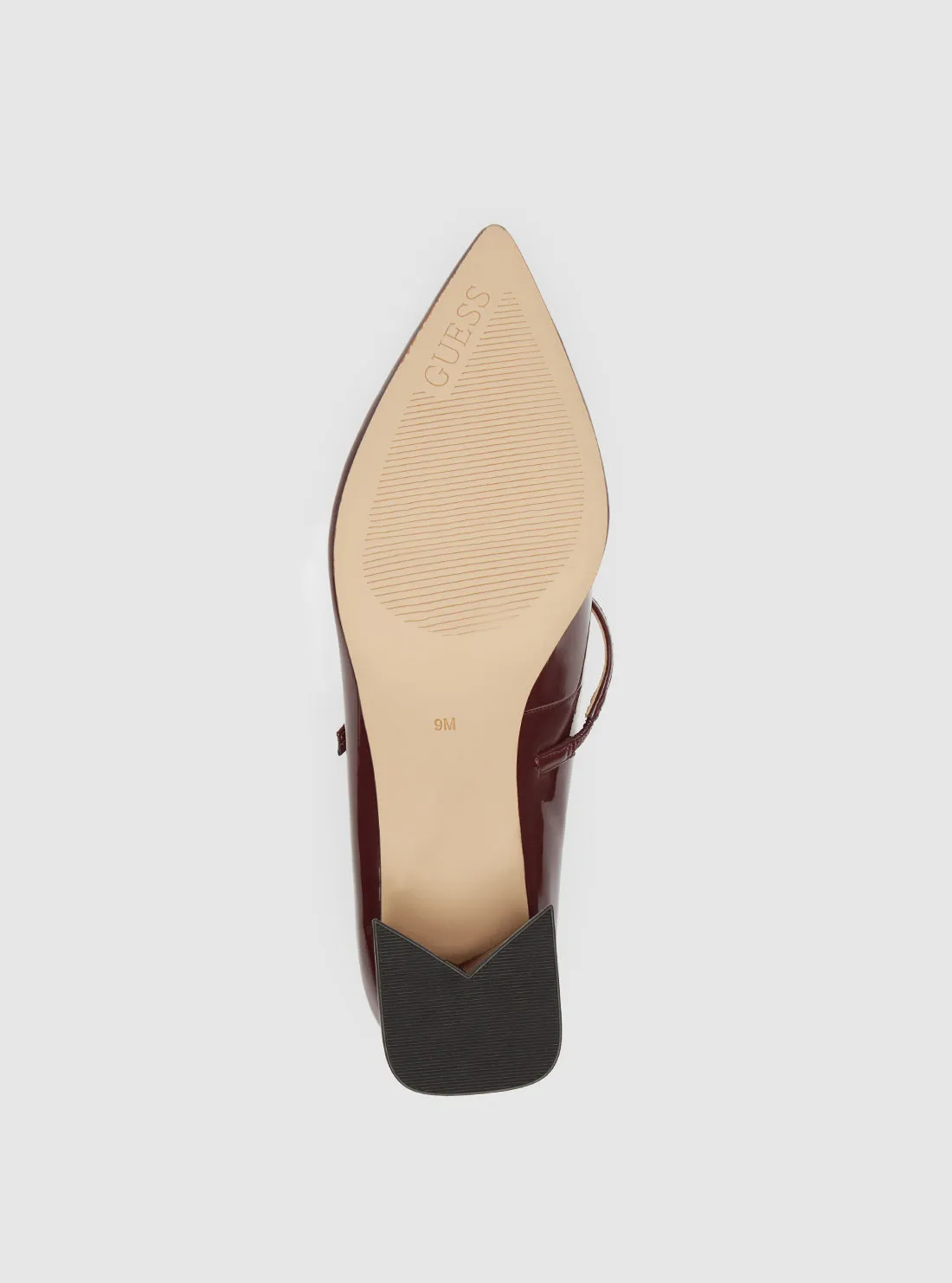 Dark Red Zands Heels