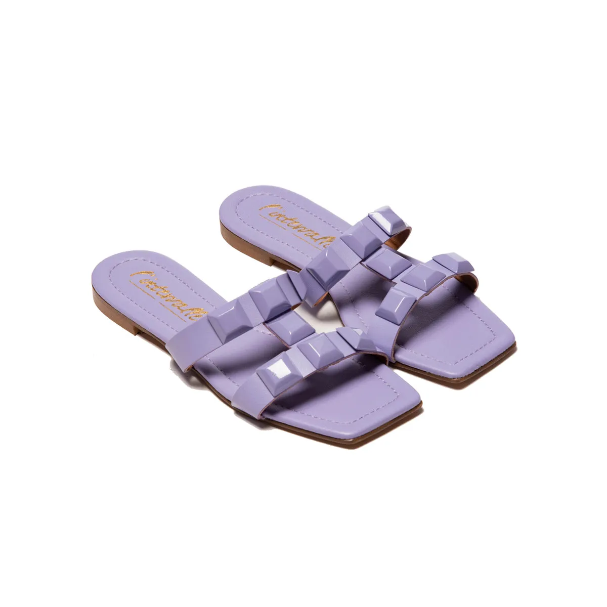 Galia Lilac Leather