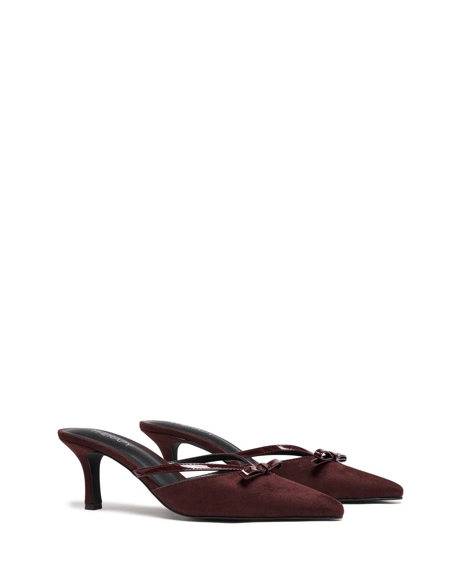Jojo Pump Bordeaux Suede