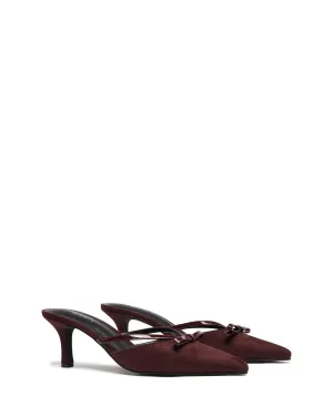 Jojo Pump Bordeaux Suede
