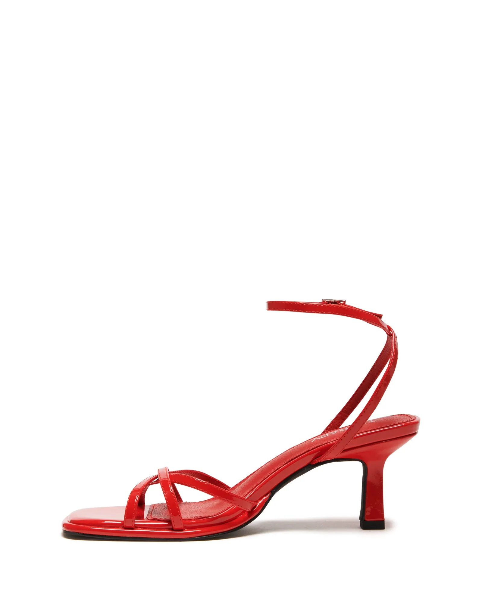 Kenzie Heel Red Patent