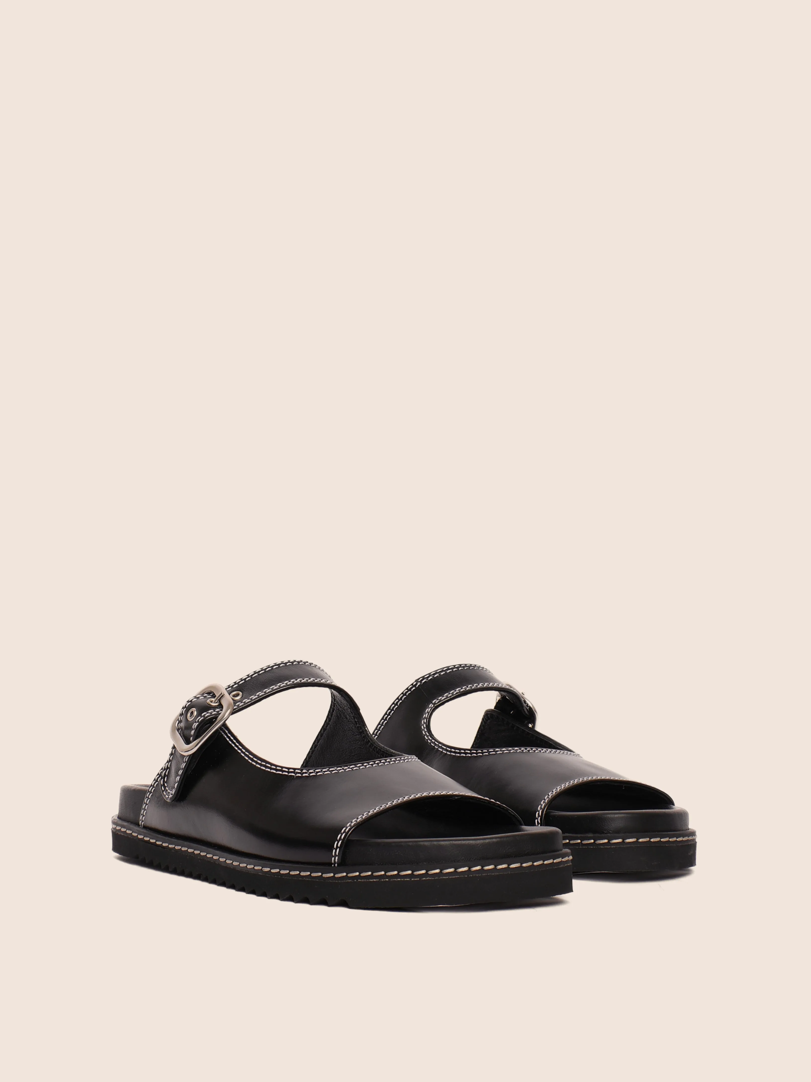Madeira Black Sandal