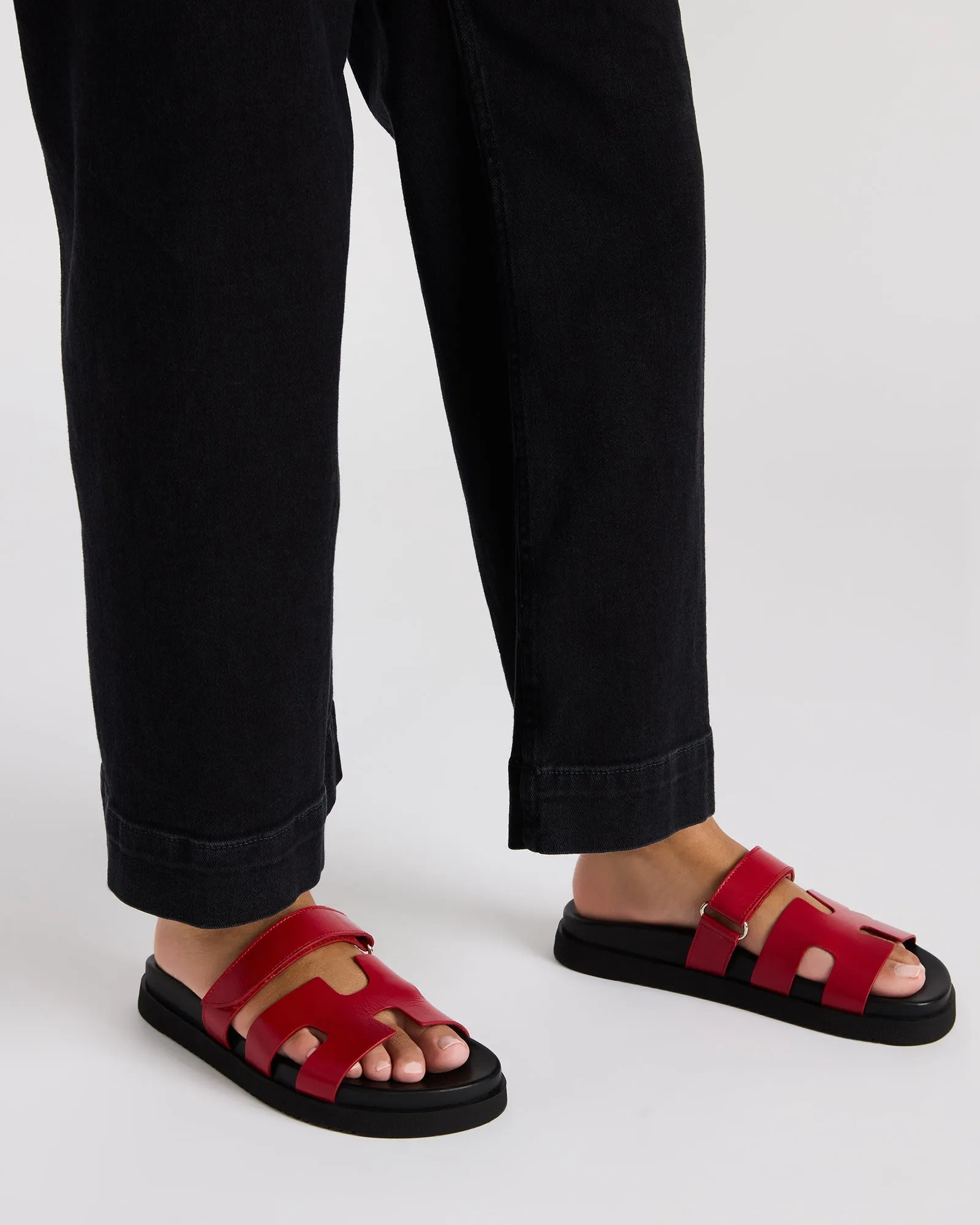 MAYVEN RED LEATHER