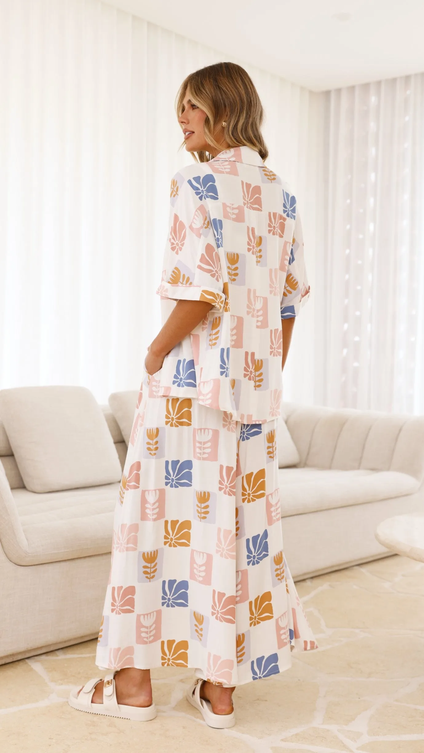 Mila Shirt - Elma Print