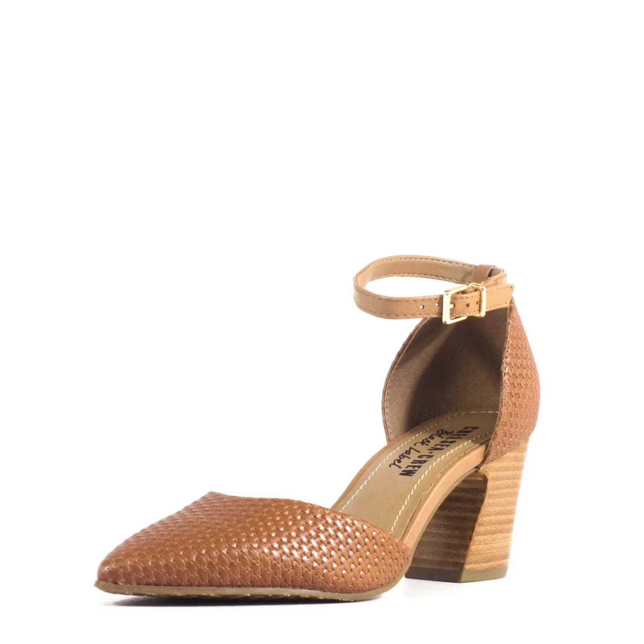 Miracle Woven Block Heeks