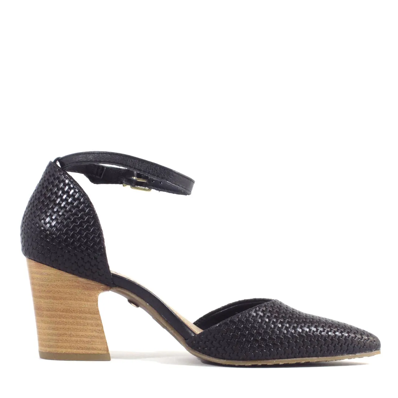 Miracle Woven Block Heeks