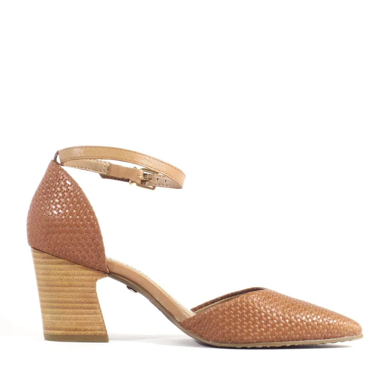 Miracle Woven Block Heeks