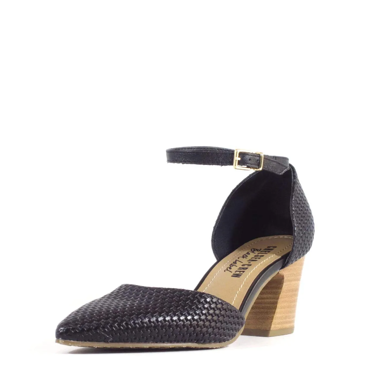 Miracle Woven Block Heeks