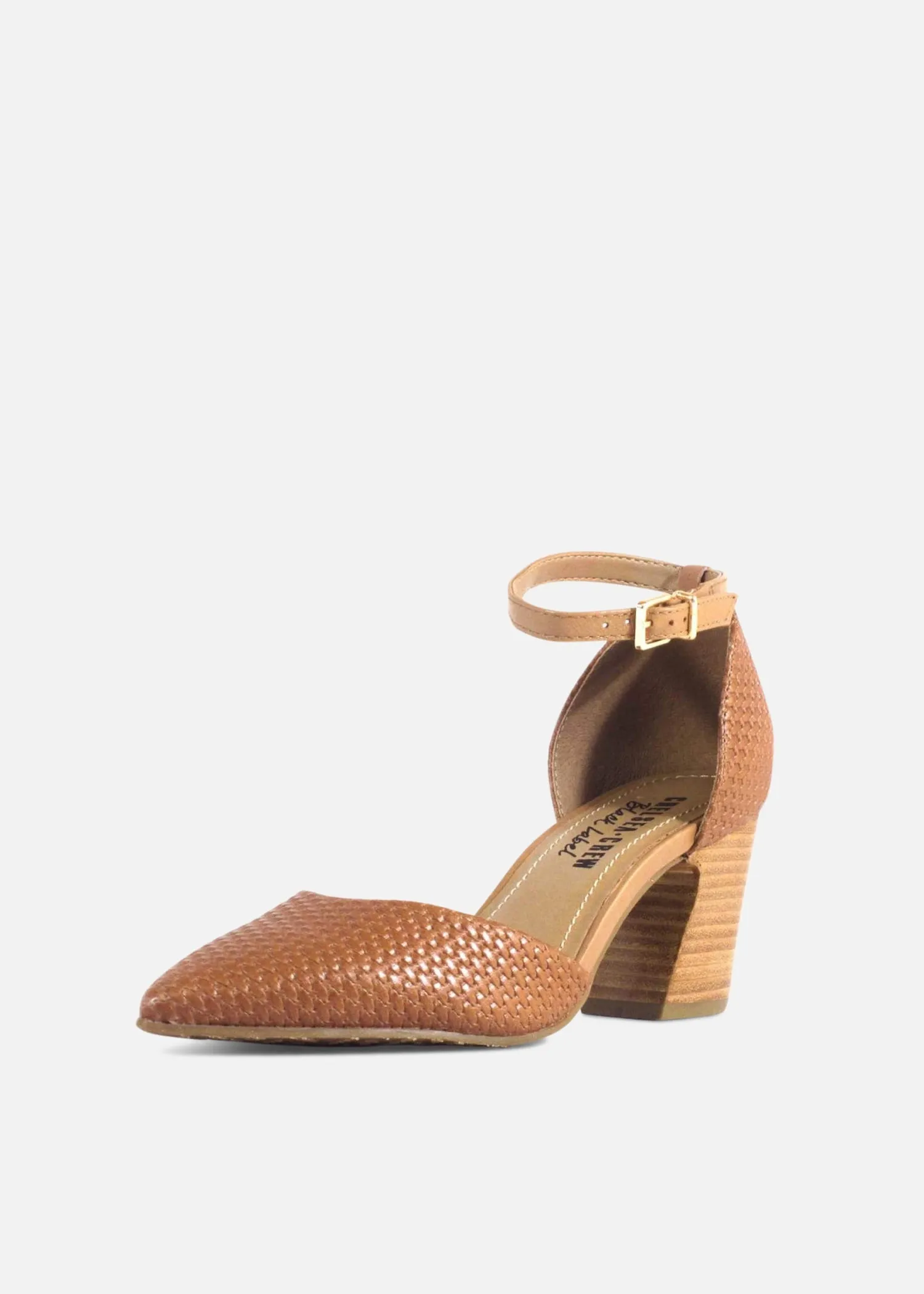 Miracle Woven Block Heeks