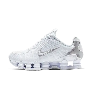Nike Shox TL White Metallic Silver Max Orange