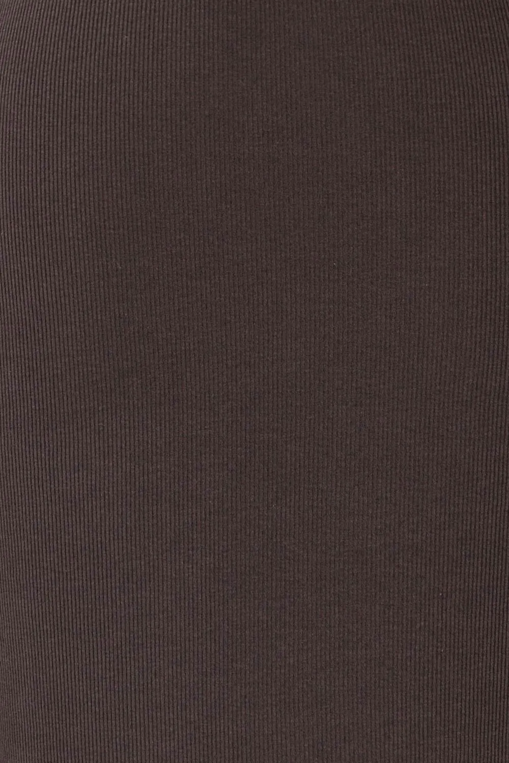 Orzesze Charcoal | Ribbed Fitted Short Dress