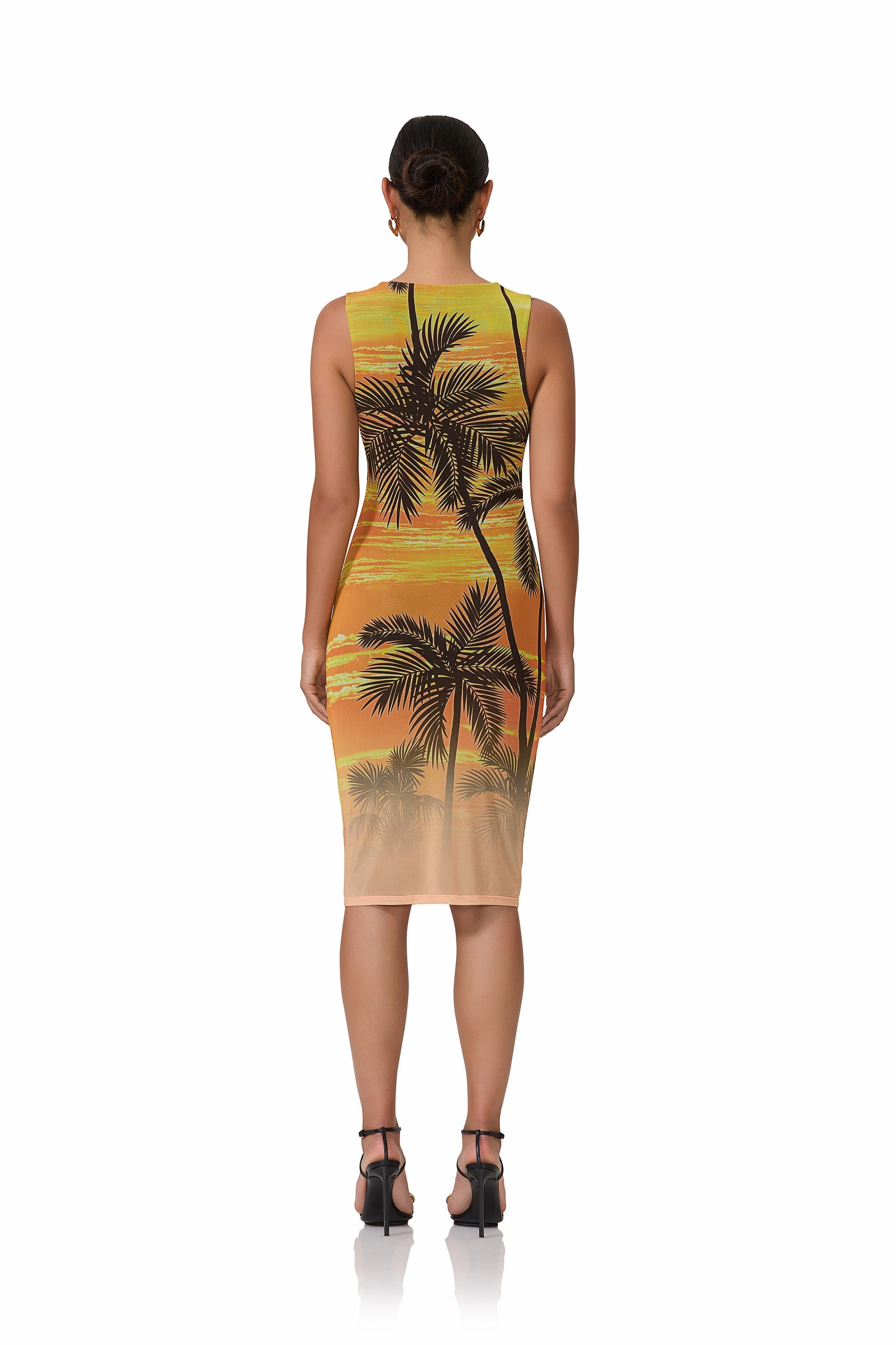 Rheana Dress - Sunrise Palms