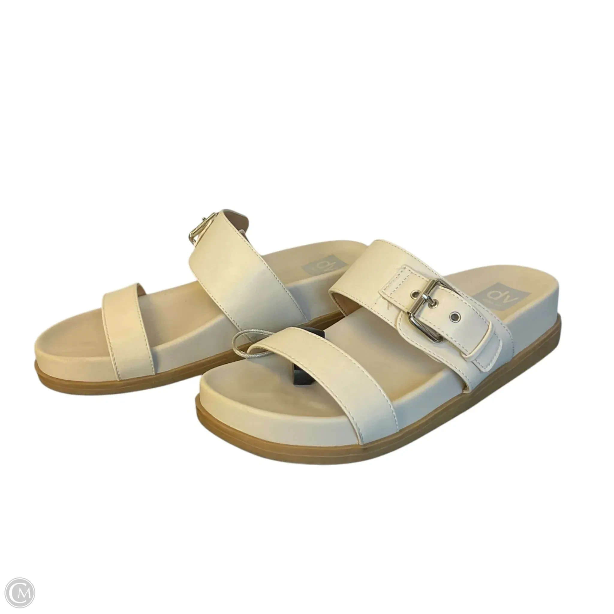 Sandals Flats By Dolce Vita In Beige, Size: 7.5