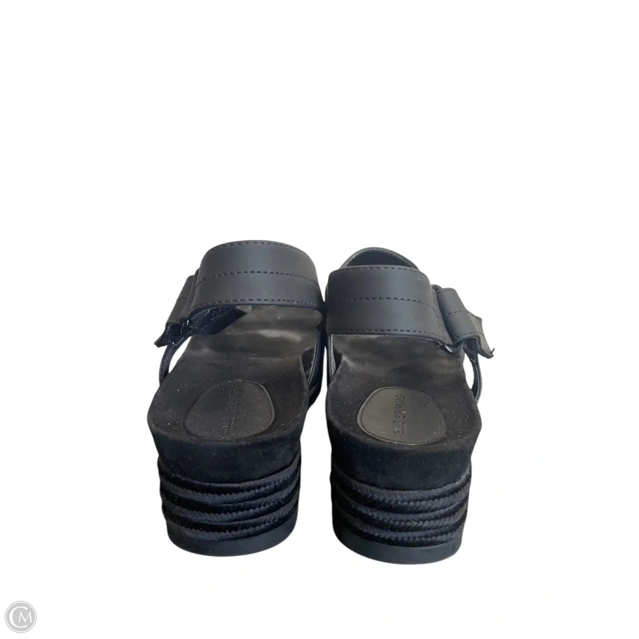 Sandals Heels Platform By Call It Spring In Black, Size: 7.5