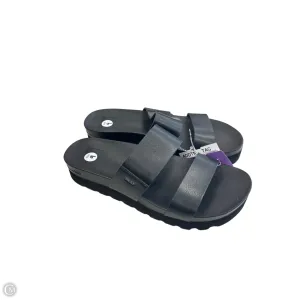 Sandals Heels Platform By Reef In Black, Size: 9