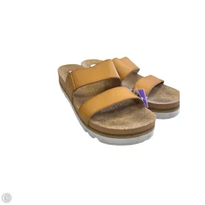 Sandals Heels Platform By Reef In Brown, Size: 9.5