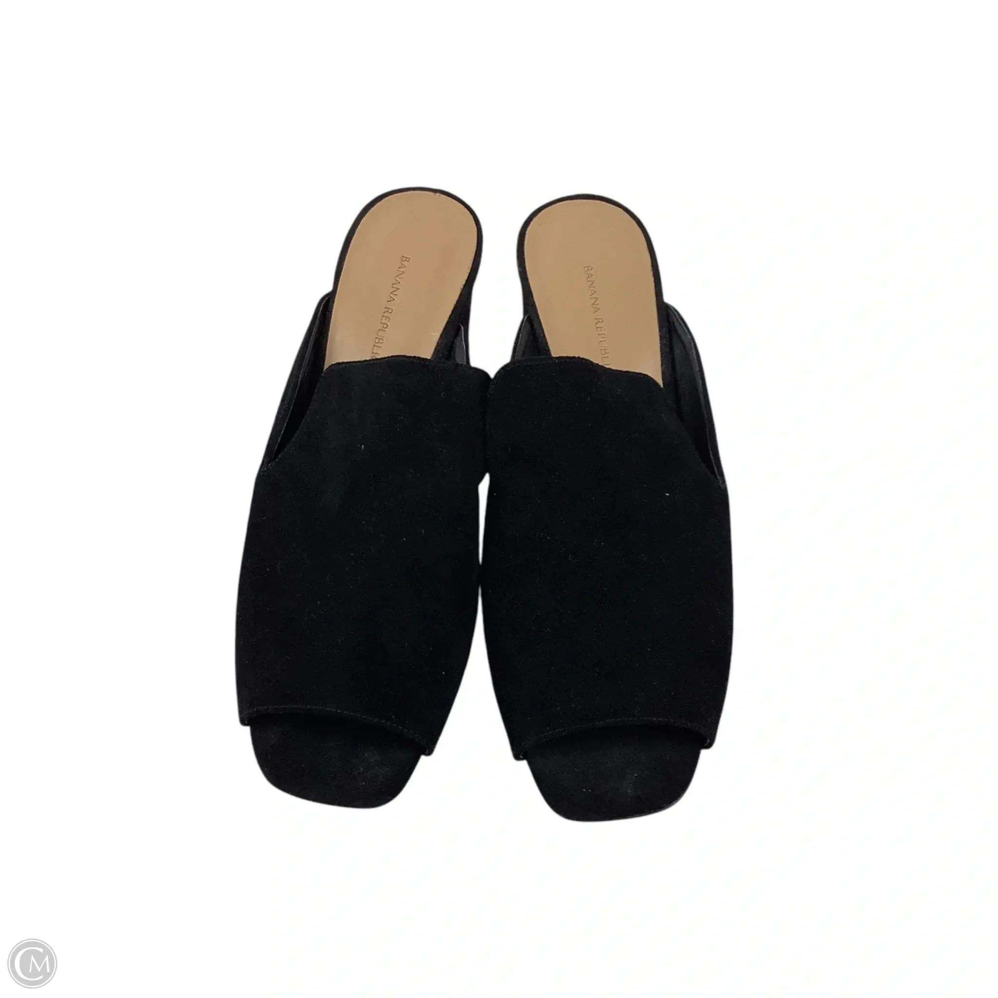 Shoes Heels Block By Banana Republic In Black, Size: 9.5