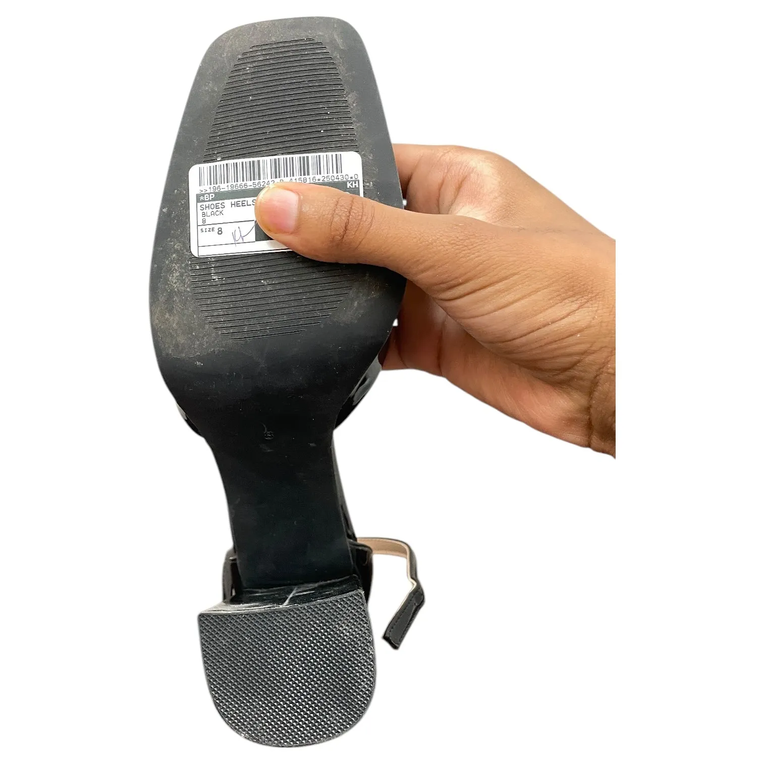 Shoes Heels Block By Bp In Black, Size:8