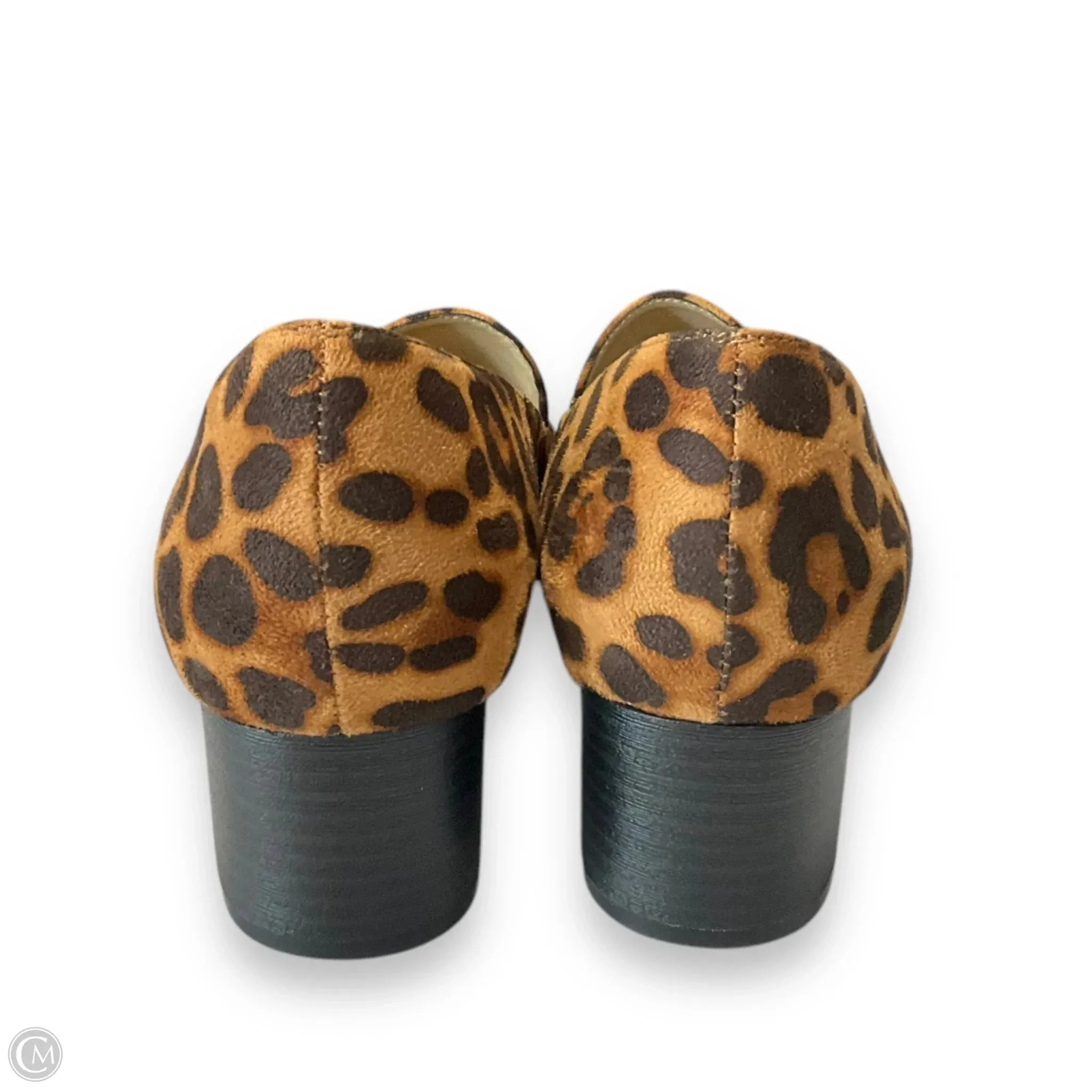 Shoes Heels Block By Cl By Chinese Laundry In Animal Print, Size: 8