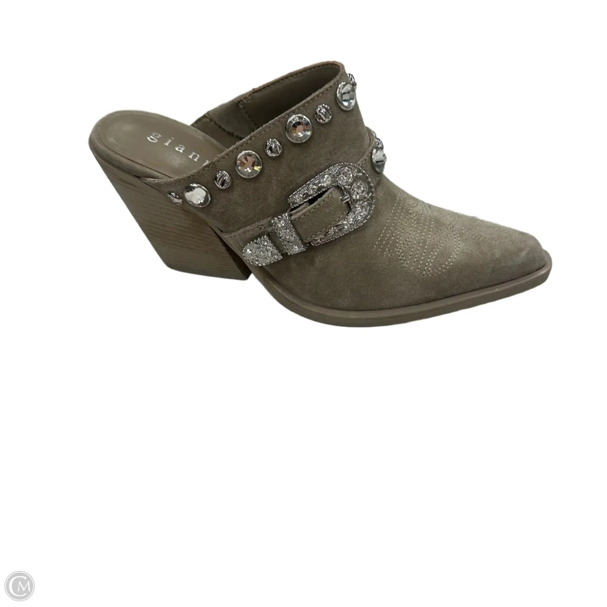 Shoes Heels Block By Gianni Bini In Tan, Size: 6.5