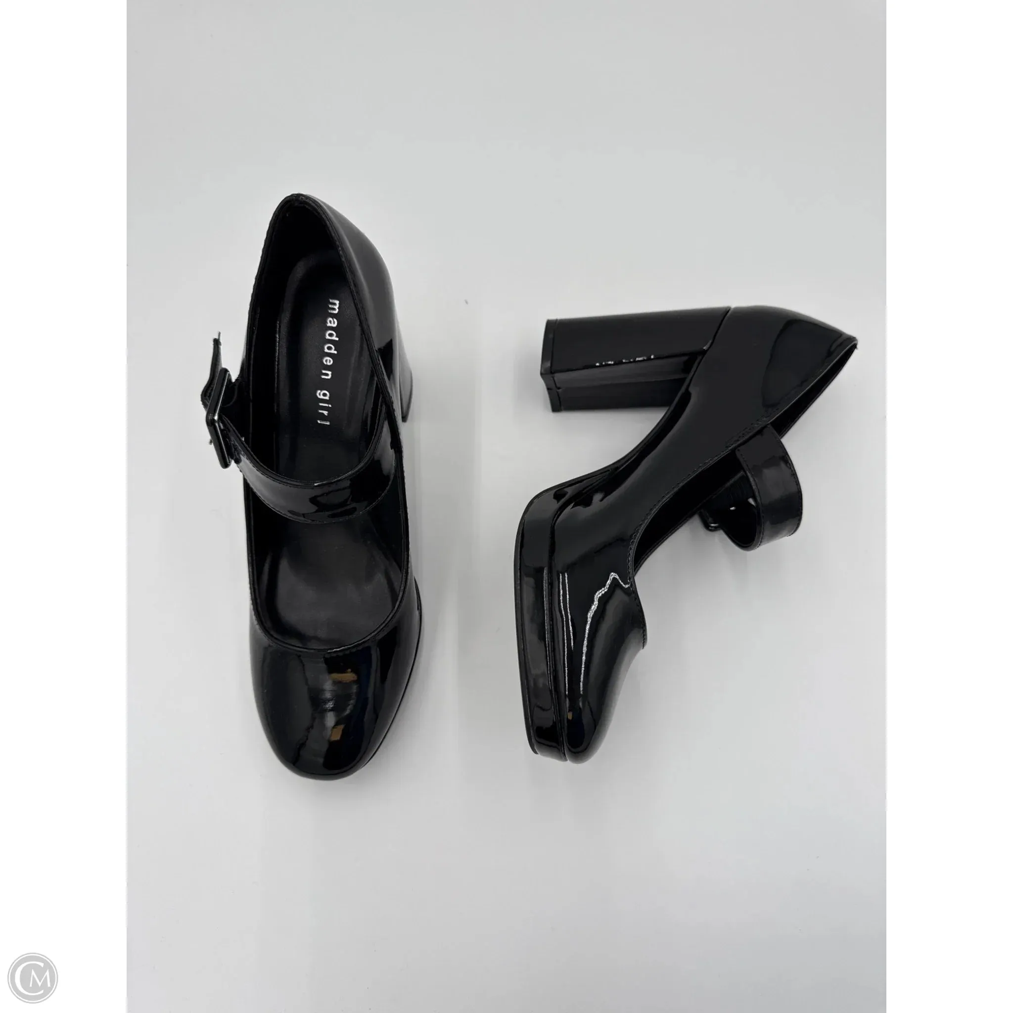 Shoes Heels Block By Madden Girl In Black, Size: 9