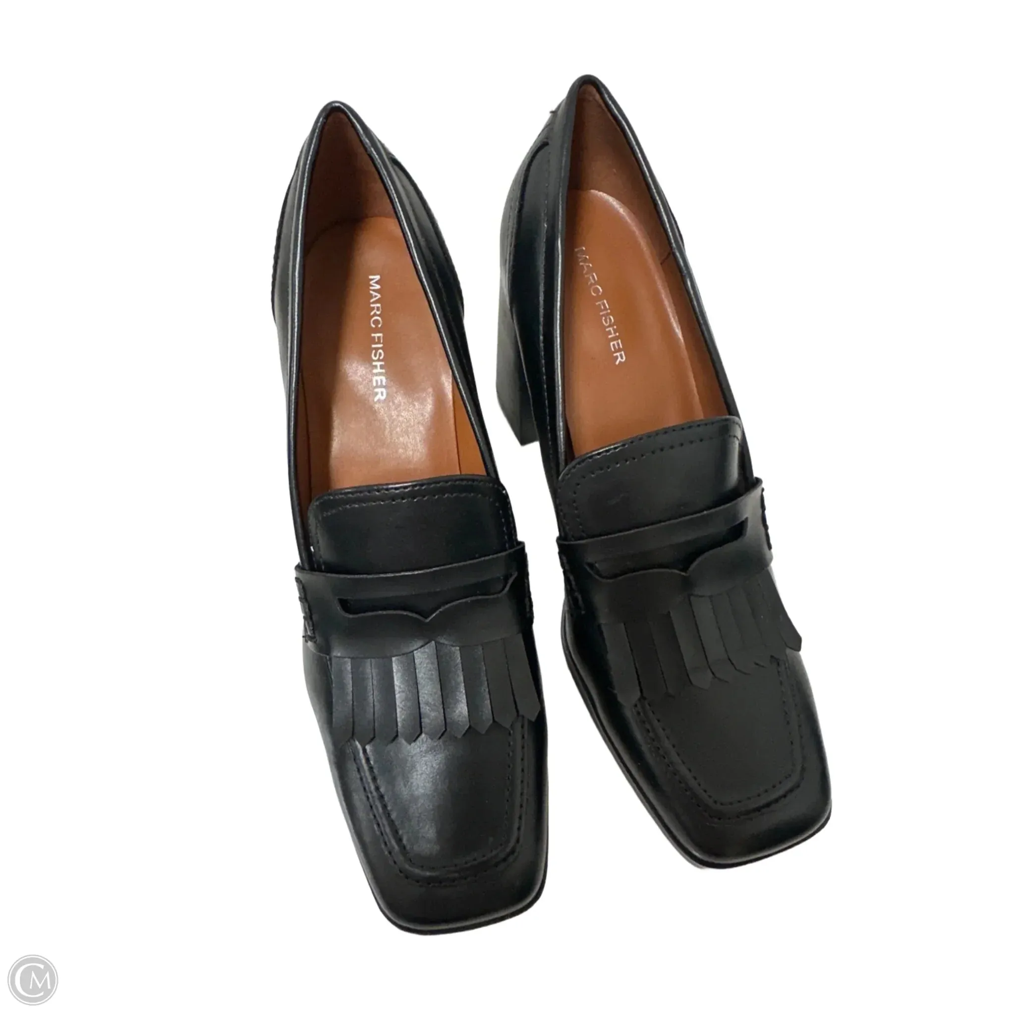 Shoes Heels Block By Marc Fisher In Black, Size: 9.5