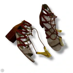 Shoes Heels Block By Marc Fisher In Brown, Size: 8