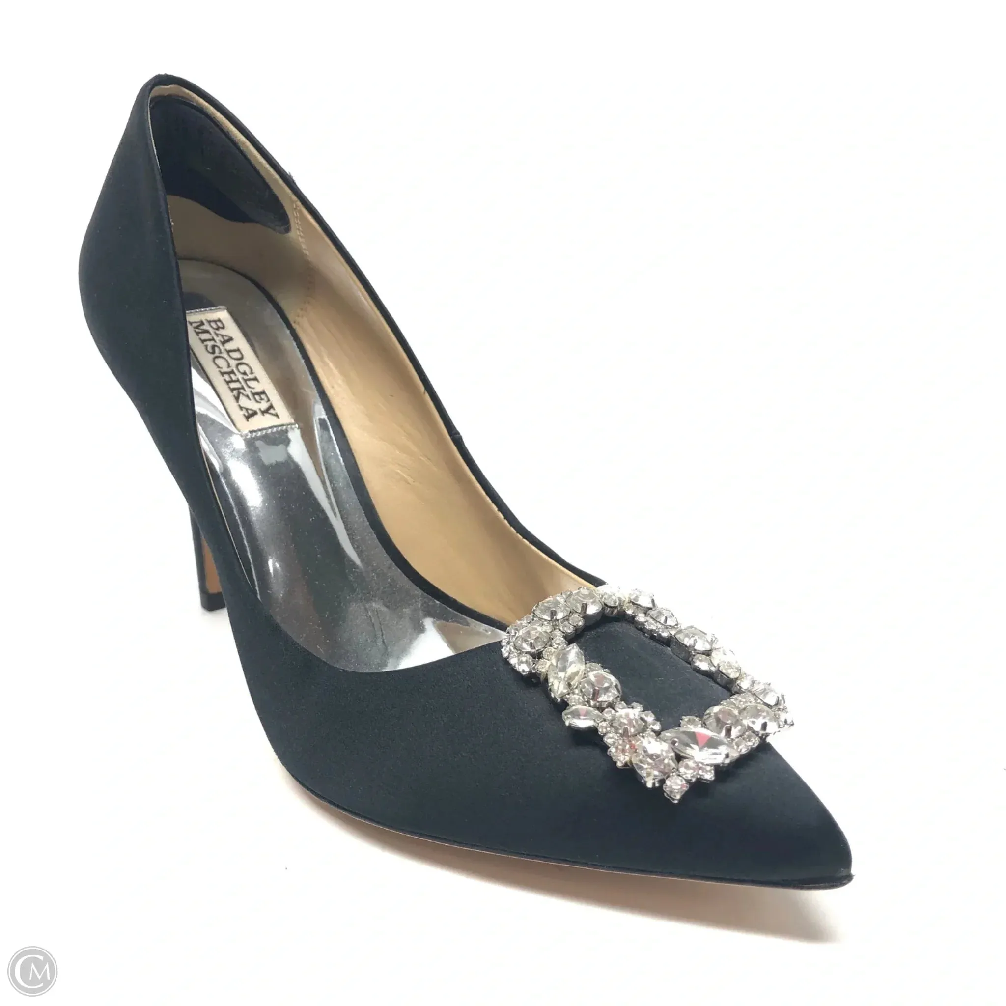 Shoes Heels Stiletto By Badgley Mischka In Black, Size: 8