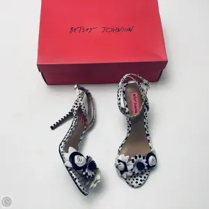 Shoes Heels Stiletto By Betsey Johnson In Polkadot Pattern, Size: 8