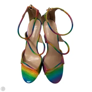 Shoes Heels Stiletto By Clothes Mentor In Multi-colored, Size: 11