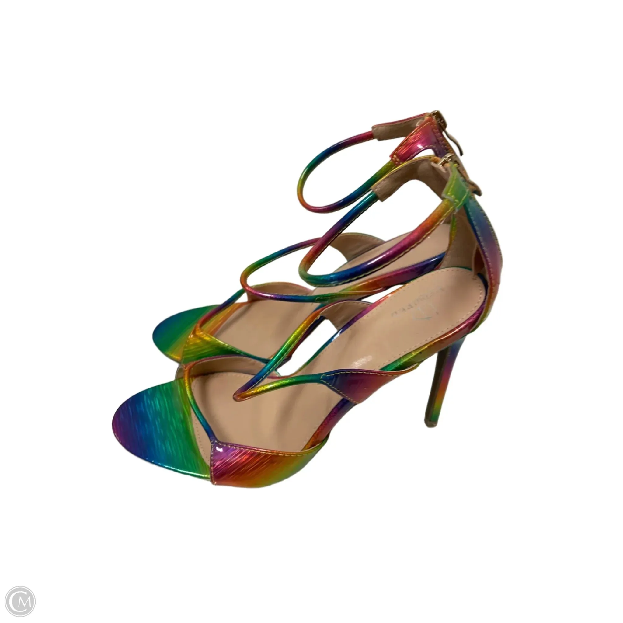 Shoes Heels Stiletto By Clothes Mentor In Multi-colored, Size: 11