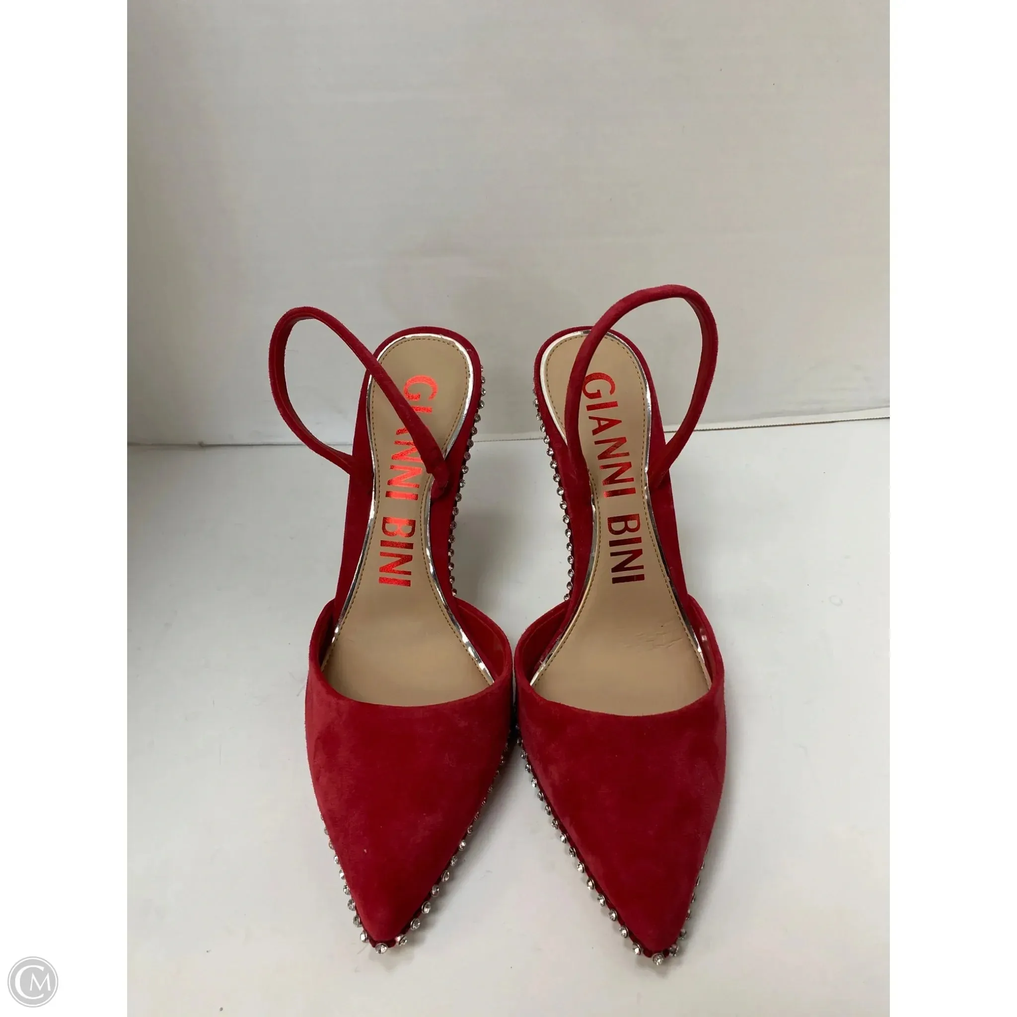 Shoes Heels Stiletto By Gianni Bini In Red, Size: 9.5