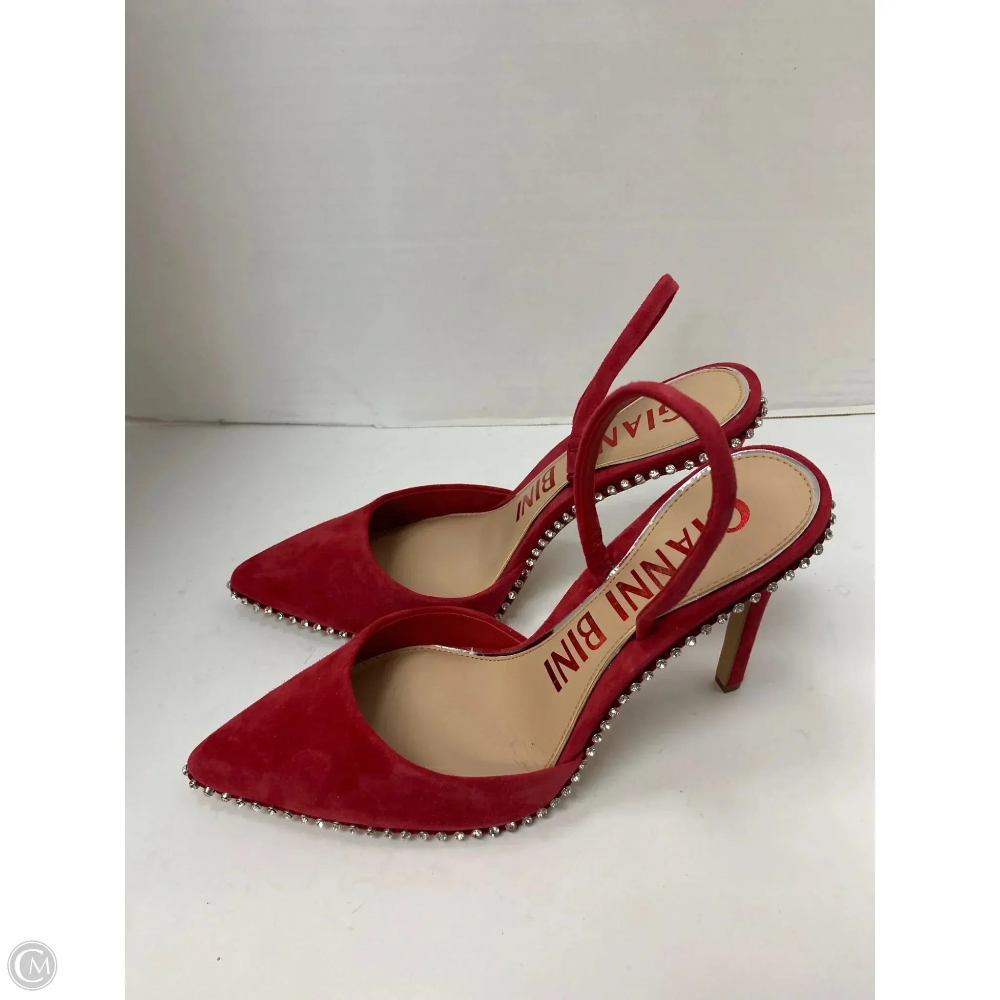 Shoes Heels Stiletto By Gianni Bini In Red, Size: 9.5