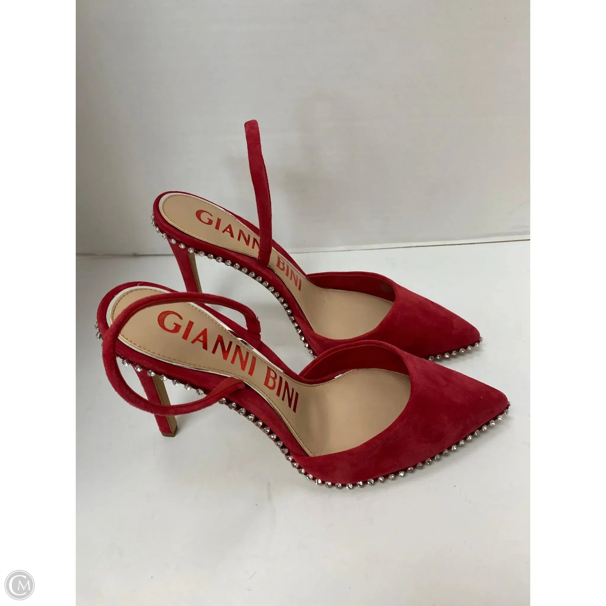 Shoes Heels Stiletto By Gianni Bini In Red, Size: 9.5
